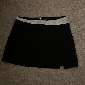 White fox skirt